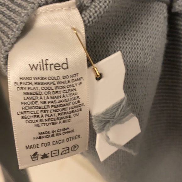 Wilfred cyprie long wool sweater - Picture 13 of 14